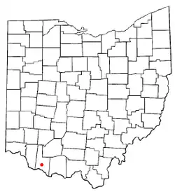 Location of Georgetown, Ohio