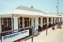 1999 photo of the Port Jefferson LIRR station, which changed the name of the community formerly known as "Echo, New York"