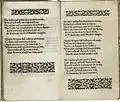 Comparison of PP 18 beginning with the seventh stanza. Left: O1, right: O2