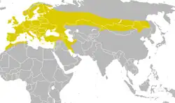 Map of range