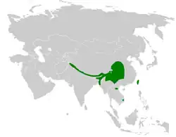Map of range