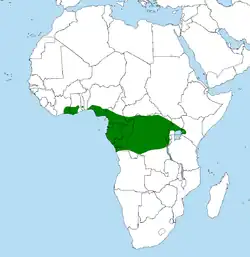 Map of range