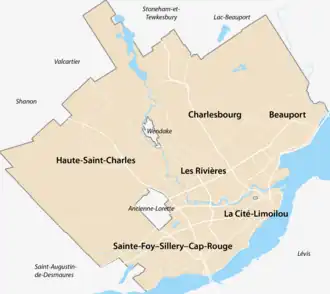 Quebec City mosque shooting is located in Quebec City