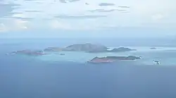 Quiniluban group, northern part of the Cuyo archipelago.