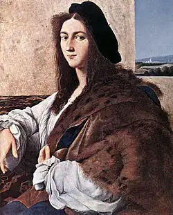 Portrait of a Young Man by Raphael, stolen at the behest of Hans Frank in 1939 and never returned; one of over 40,000 works of art robbed from Polish collections
