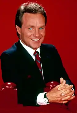 This image is included in Wikimedia Commons and is free to use. Due to Combs' death shortly after the CBS edition of Feud ended, it is very difficult to obtain free images that include him.