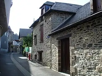 A mediaeval street in Donzenac