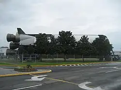 S-IC stage from SA-515, at Michoud Assembly Facility, New Orleans, 2009.
