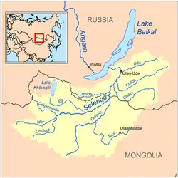 Selenga watershed