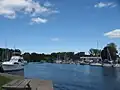 Seneca Lake State Park's marina.