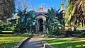 Sinclair's Cottage's front gate