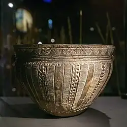 Stone Age clay pot