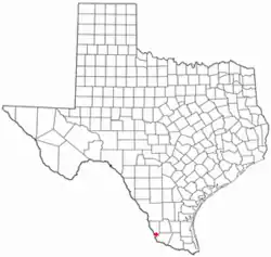Location of Lopeño, Texas