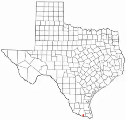 Location of Scissors, Texas