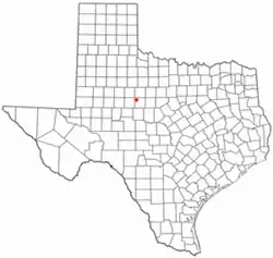 Location of Trent, Texas