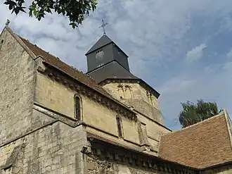 The church in Touques