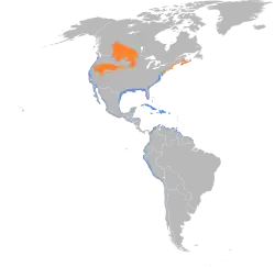 Map of range