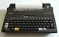 Electronic typewriter – the final stage in typewriter development. A 1989 Canon Typestar 110.