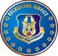 Air Force Reserve Recruiting Service Badges