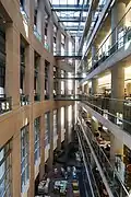 Overview of library interior