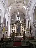 Interior of the Church of St. Peter and St. Paul