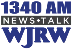 Logo of the radio station WJRW.